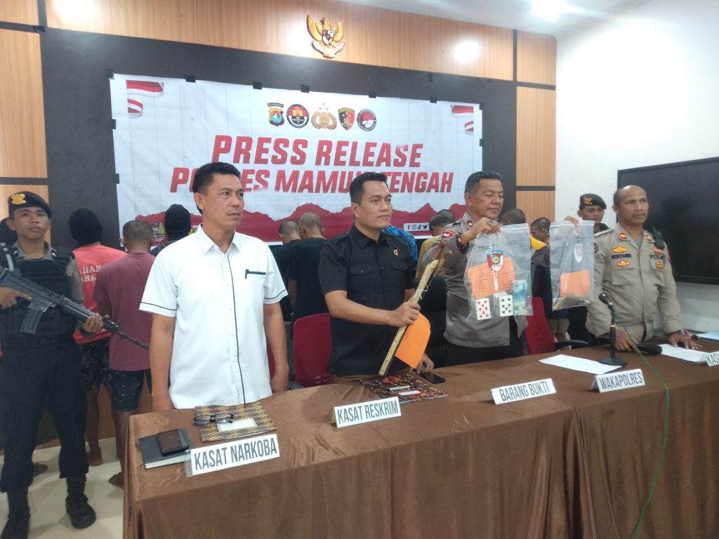 Dua Pekan Operasi Pekat Marano, Polres Mateng Amankan 14 Tersangka