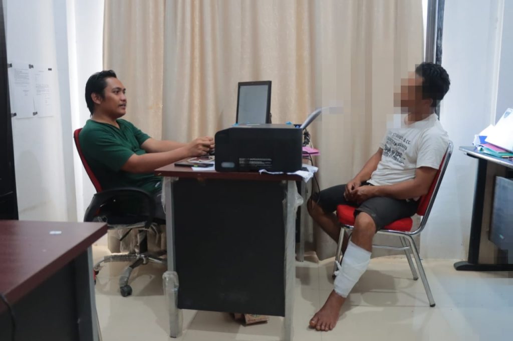 Mencoba Melarikan Diri, DPO Kasus Narkoba di Mateng Dihadiahi Timah Panas