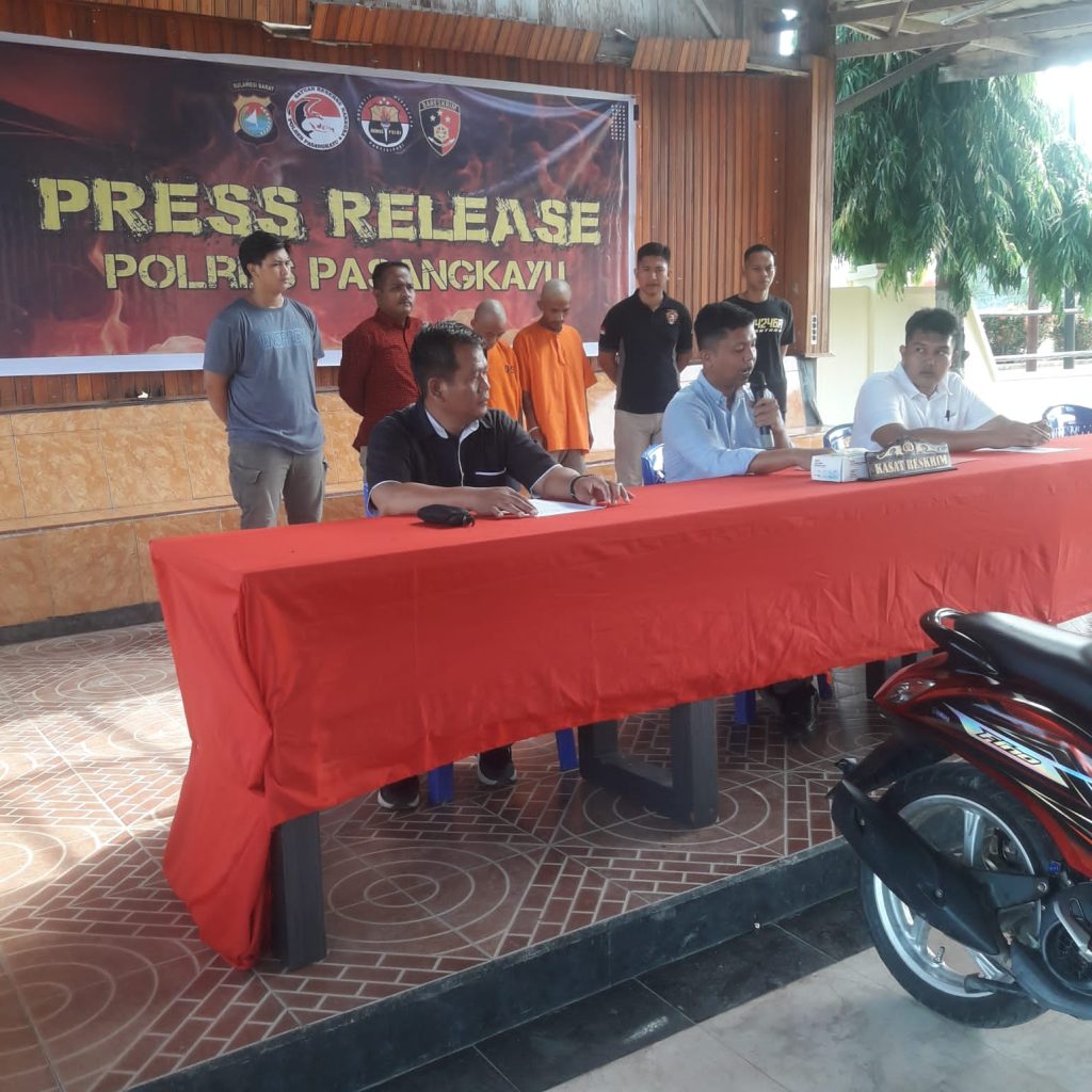 Sat Reskrim Polres Pasangkayu Berhasil Ringkus Pelaku Curanmor