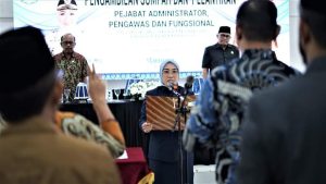 Lantik 54 Pejabat, Bupati Sampaikan Pesan Begini