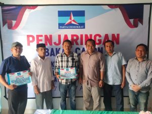 Menuju Pilkada Mateng 2024, Ada Kades Ambil Formulir Balon Wakil Bupati Mateng
