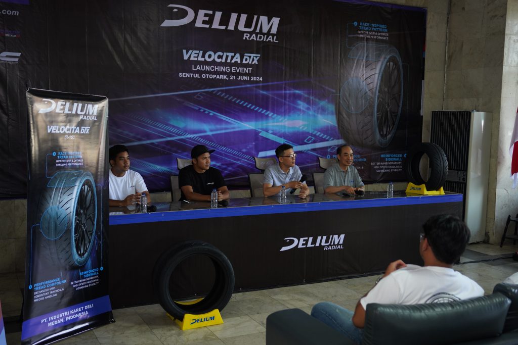 PT IKD Resmi Luncurkan Produk Ban Terbaru “Delium Velocita DTX”