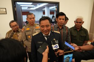 Rakor Pembentukan KPPS Pilkada 2024, PJ Bahtiar Minta Bentuk Satgas Kesehatan