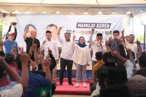 Dihadapan Ratusan Pendukungnya, Sutinah Sampaikan Sejumlah Capaianya Selama Periode Pertama