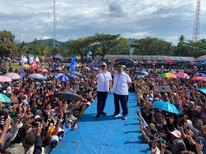 Kampanye Akbar di Mateng, SDK : Jika Ingin Perubahan Pilih Nomor 3