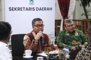 Terima Audiensi Kemenko Polkam, Sekprov Sulbar Sampaikan Ini