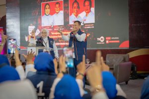 Dukung Masyarakat Untuk Menanggulangi Banjir, Tina-Yuki Siapkan Rp 100 Juta per Lingkungan