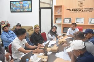 Bahas Ranpergub Pedoman Kerjasama Media Massa, Kominfopers Sulabr Gelar FGD