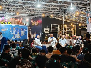 SDK Bersama Sutinah Menutup Masa Kampanye Dengan Bincang Santai Bersama Ratusan Gen Z dan Milenial Mamuju