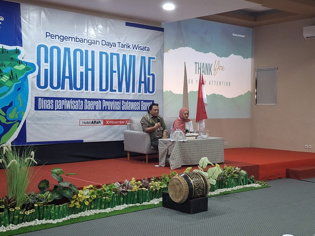 Pentingnya Pengembangan Daya Tarik Desa Wisata, Dinas Pariwisata Sulbar Gelar Coach Dewi