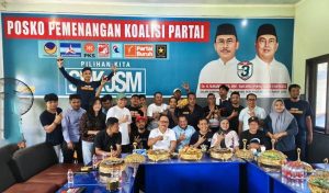 Konsolidasi Pasca Pilgub, SDK Sambangi Posko Pemenangan di Polewali Dan Wonomulyo