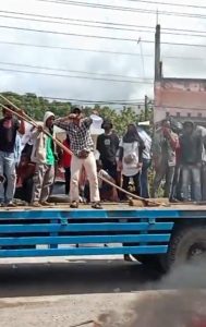 Tuding Bupati Mateng Nyoblos Dua Kali, Aksi Unras Aliansi Masyarakat Perubahan Nyaris Ricuh