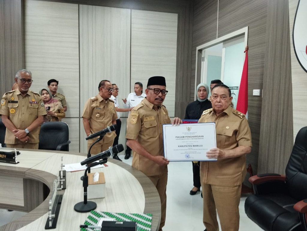 Selamat..!! Kabupaten Mamuju Kembali Raih Predikat Tertinggi Daerah Peduli HAM Se-Sulbar