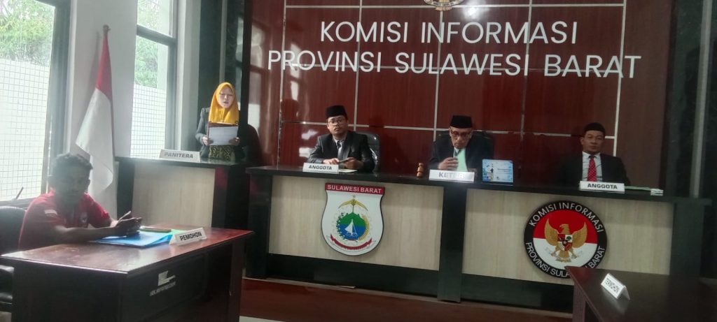 KI Sulbar Kembali Sidangkan Lima Sengketa Informasi