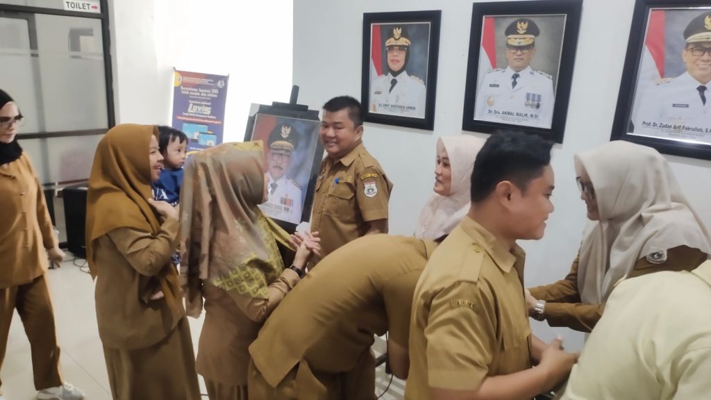 Halal bihalal Hari Pertama Kerja Pasca Libur Lebaran, Perkuat Silaturahmi Pegawai dan Mitra Kerja