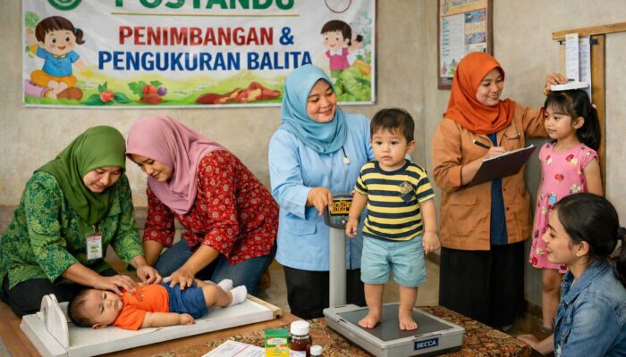 Fondasi Cegah Stunting: DKPPKB Sulbar Catat 67,78 Persen Balita Telah Terukur dan Tertimbang