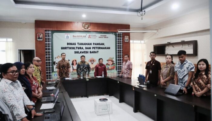 Targetkan 12.000 Dosis, DTPHP Sulbar Gerakkan Tim Terpadu Sukseskan Bulan Vaksinasi PMK Nasional