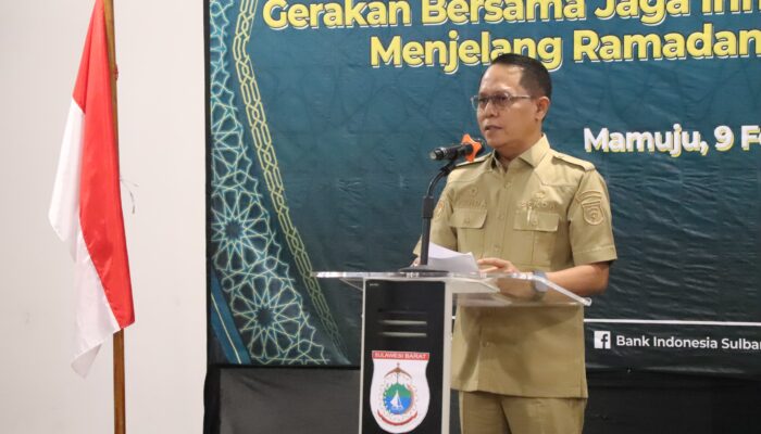 Sinergi Sambut Ramadan, Sekda Sulbar Buka TOT ‘GERAI’ untuk Perkuat Ketahanan Pangan dan Jaga Inflasi