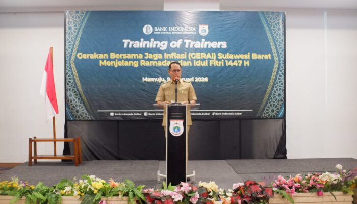 Biro Ekbang Sulbar Gembleng Kader Pengendali Inflasi Melalui ToT ‘GERAI’ Jelang Ramadan