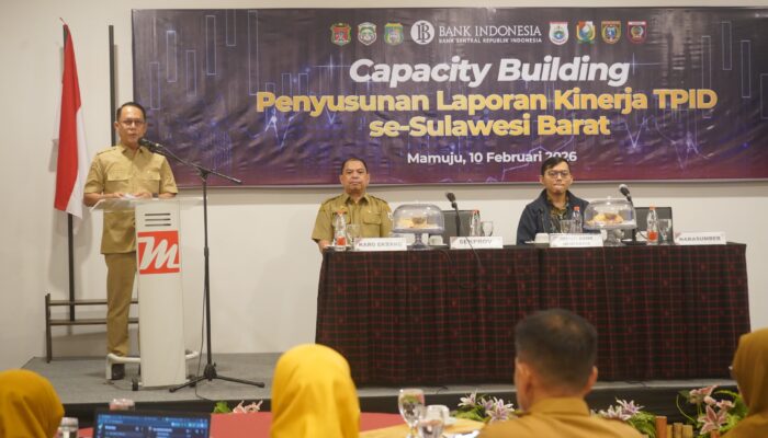 Pertahankan Gelar Terbaik di Sulawesi, Pemprov Sulbar Perkuat Kapasitas TPID Hadapi Tantangan Inflasi 2026