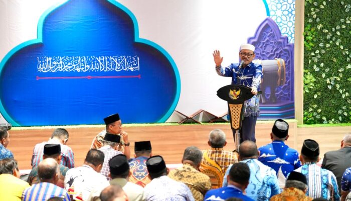 Kultum di Musholla Panca Daya, Gubernur Suhardi Duka Urai 4 Pilar Utama Kekuatan Bangsa