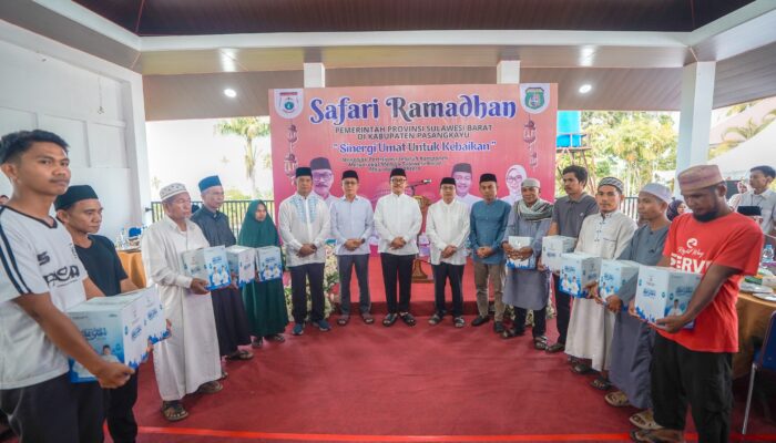 Wujud Kepedulian Ramadan, Gubernur Suhardi Duka Salurkan 700 Paket Bantuan di Pasangkayu