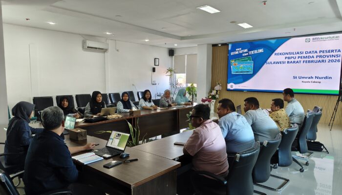 BPKAD Sulbar Gelar Rekonsiliasi Data JKN : Pastikan Pembiayaan Kesehatan Tepat Sasaran dan Akuntabel