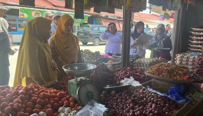 Jaga Stabilitas Harga Saat Ramadan, Pemprov Sulbar Sinergi dengan Badan Pangan Nasional Pantau Pasar Mamuju