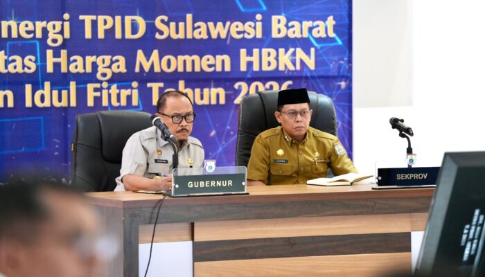Pimpin HLM TPID, Gubernur Suhardi Duka Ungkap Pertumbuhan Ekonomi Sulbar 2025 Lampaui Nasional dan Fokus Kendalikan Inflasi Jelang Lebaran