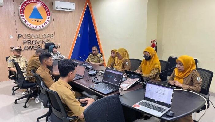 BPBD Sulbar Gandeng Diskominfo Perkuat ‘Benteng Digital’ Penanggulangan Bencana