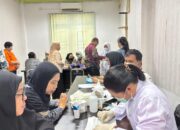 Wujudkan SDM Produktif, DKPPKB Sulbar Gelar Skrining Kesehatan dan Ajak Warga Rutin Cek Medis