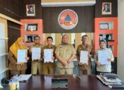 Perkuat Komitmen Penanggulangan Bencana, Kalaksa BPBD Sulbar Teken Perjanjian Kinerja Bersama Jajaran