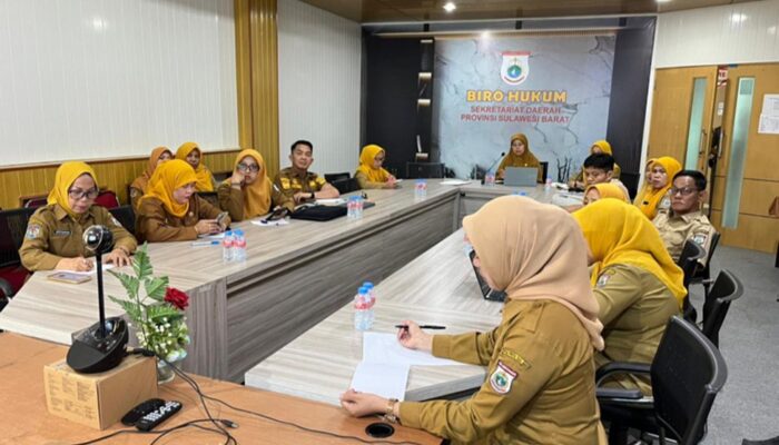 Wujudkan Pemerintahan Inklusif, Biro Hukum Sulbar Percepat Penilaian Kepatuhan HAM di Seluruh OPD