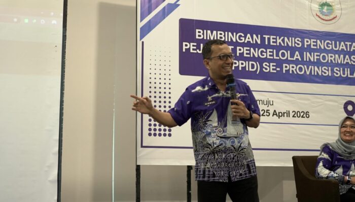Jadi Ujung Tombak Transparansi, Kominfo Sulbar Perkuat Kapasitas SDM PPID se-Sulawesi Barat
