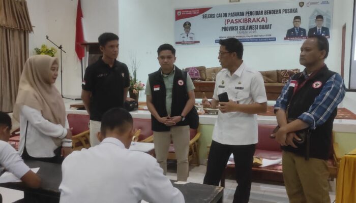 Cetak Generasi Unggul, Kaban Kesbangpol Sulbar Pantau Psikotes Calon Paskibraka 2026