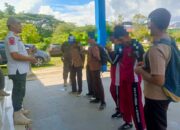 Bolos di Kawasan Pantai, Enam Pelajar SMA Terjaring Operasi Tertib Satpol PP Sulbar