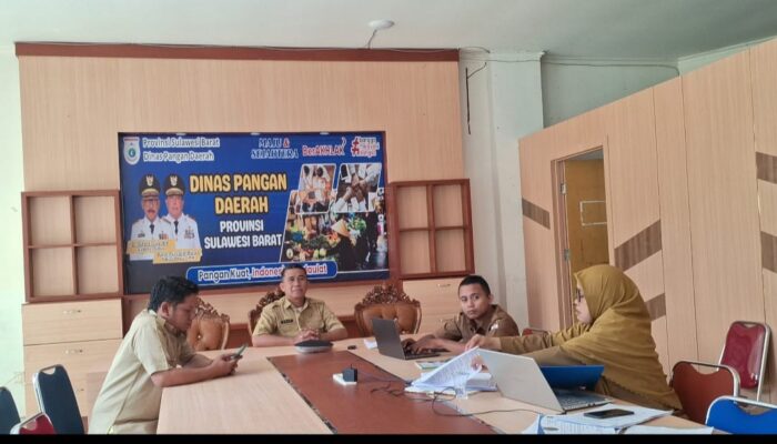 Perkuat Reformasi Birokrasi, Dinas Pangan Sulbar Matangkan Penyusunan Peta Proses Bisnis