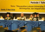 Gubernur Suhardi Duka ke Wisudawan UT Majene : Integritas Diuji Saat Ada Peluang Menyimpang, Bukan Saat Diawasi