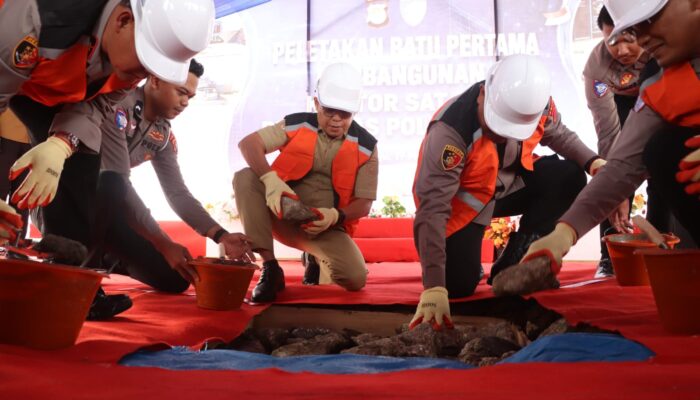 Sokong Kelancaran Trans Sulawesi, Pemprov Sulbar Dukung Pembangunan Kantor Sat PJR Ditlantas Polda Sulbar di Kalukku