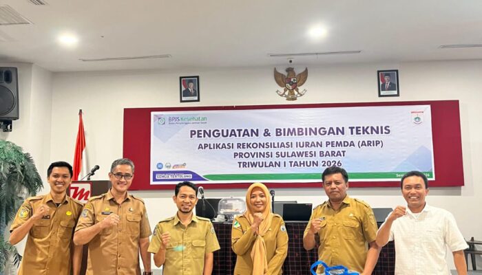 Dukung Akuntabilitas JKN-KIS, Bapenda Sulbar Perkuat Pengelolaan Iuran PNS Lewat Aplikasi ARIP