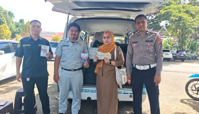 Permudah ASN Bayar Pajak, Samsat Keliling Mamuju Jemput Bola di Kantor Gubernur, Transaksi Full Nontunai!
