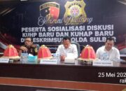 Satu Komando Visi SDK, Dinas Pangan Sulbar Bedah KUHP-KUHAP Baru Bareng Ditreskrimsus Polda