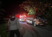 MENCEKAM! Hutan di Desa Sumare Mamuju Diamuk Si Jago Merah, Petugas Kewalahan Tembus Titik Api!