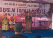 Diresmikan Bupati Arsal Aras, Gereja Toraja Mamasa di Tobadak Jadi Simbol Kuatnya Toleransi di Mateng