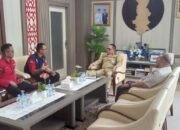 Perkuat Sinergi Penanganan Karhutla, Sekda Junda Maulana dan Kalaksa BPBD Sulbar Terima Kunjungan Balai Dalkarhut Sulawesi